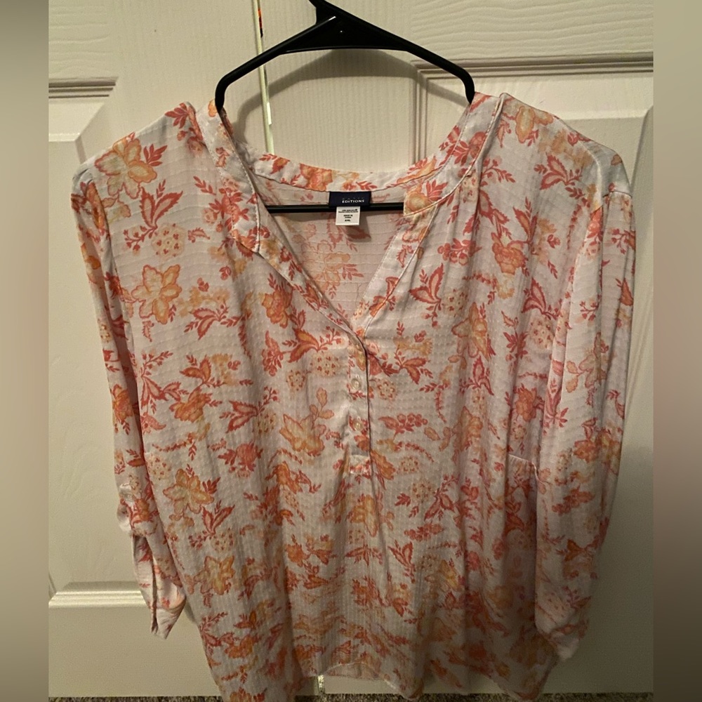 Flowery blouse